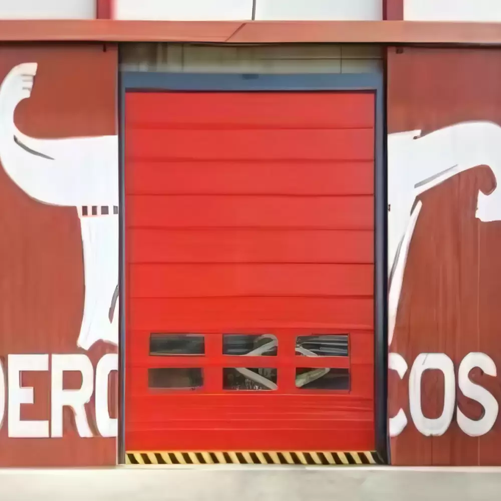 Stackable foldup door